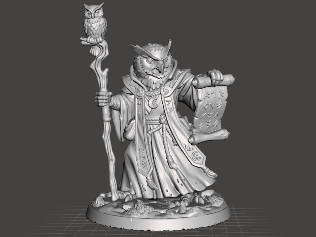 D&D Owlfolk Sage