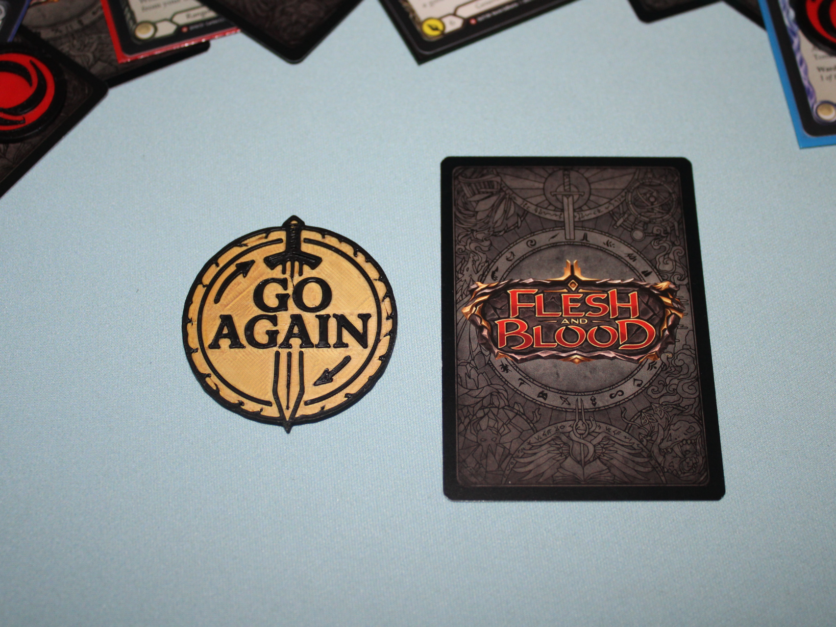 Flesh and Blood FAB TCG Token - Go Again