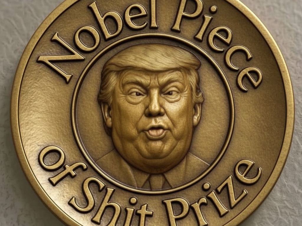 Trump finally got his NOBEL PRIZE