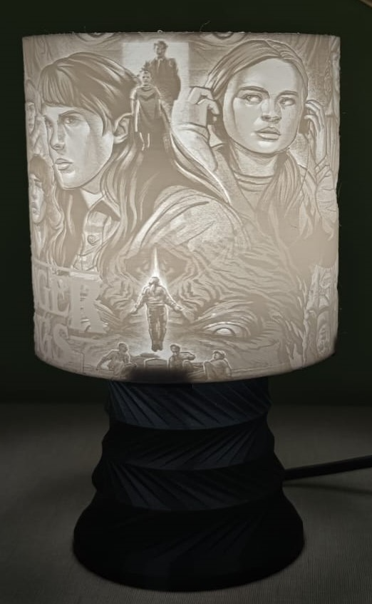 Lithophane de StrangerThings