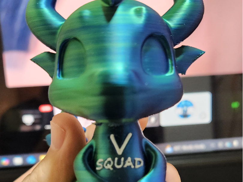 V Squad Mascot