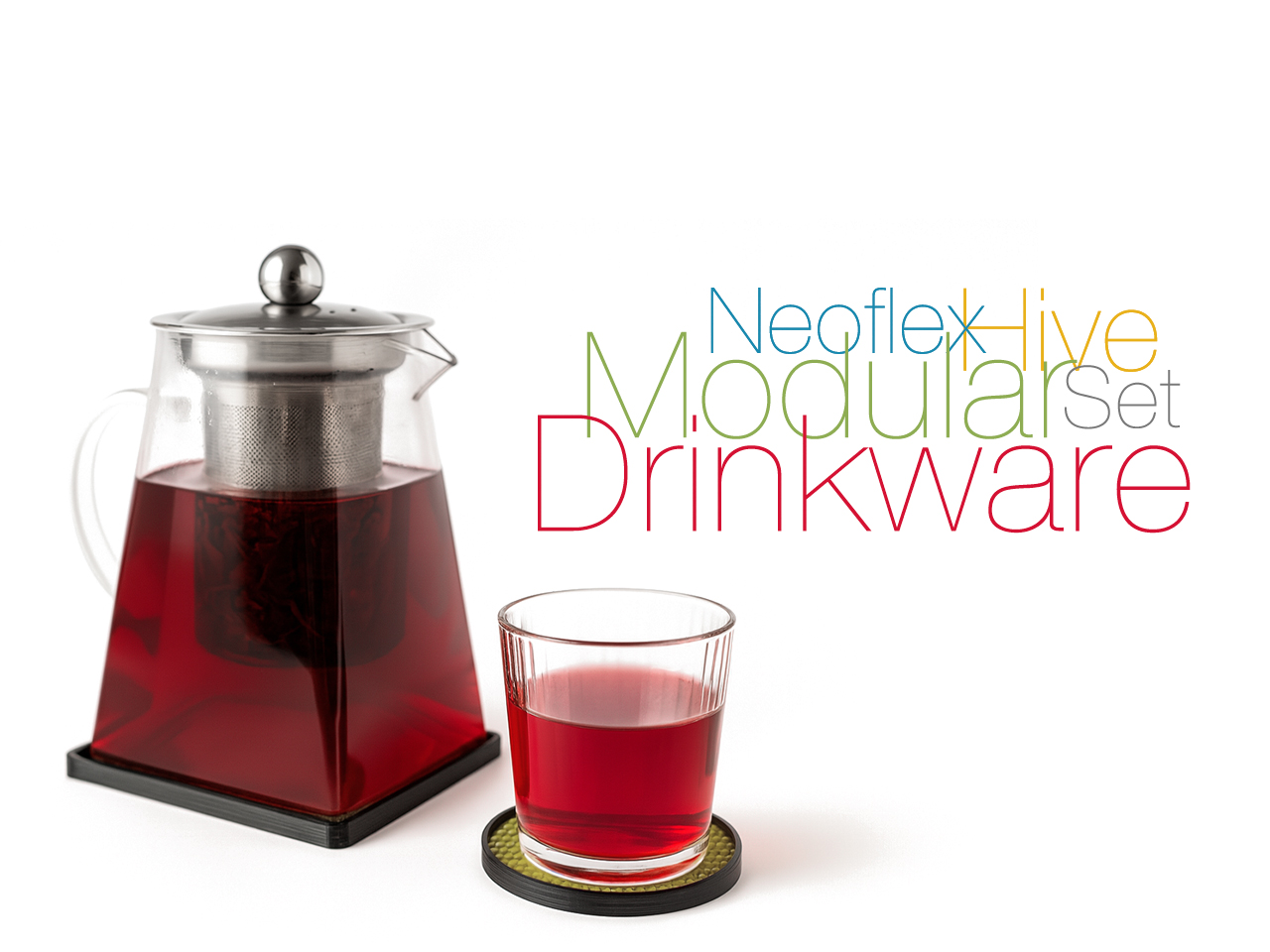 Neoflex Hive — Modular Drinkware Set