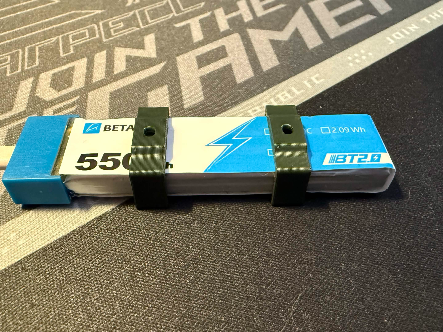 BETAFPV LiHv 1S 550mAh holder