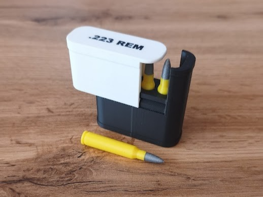 Ammo Box .223 REM/5.56 NATO 4 pcs -THE SLIDE OUT