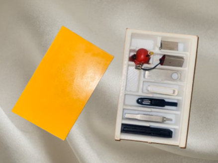 3D Printed Compact USB Flash Drive Organizer
