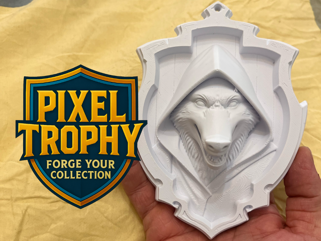 Pixel Trophy – Death Wolf (Puss in Boots 2)