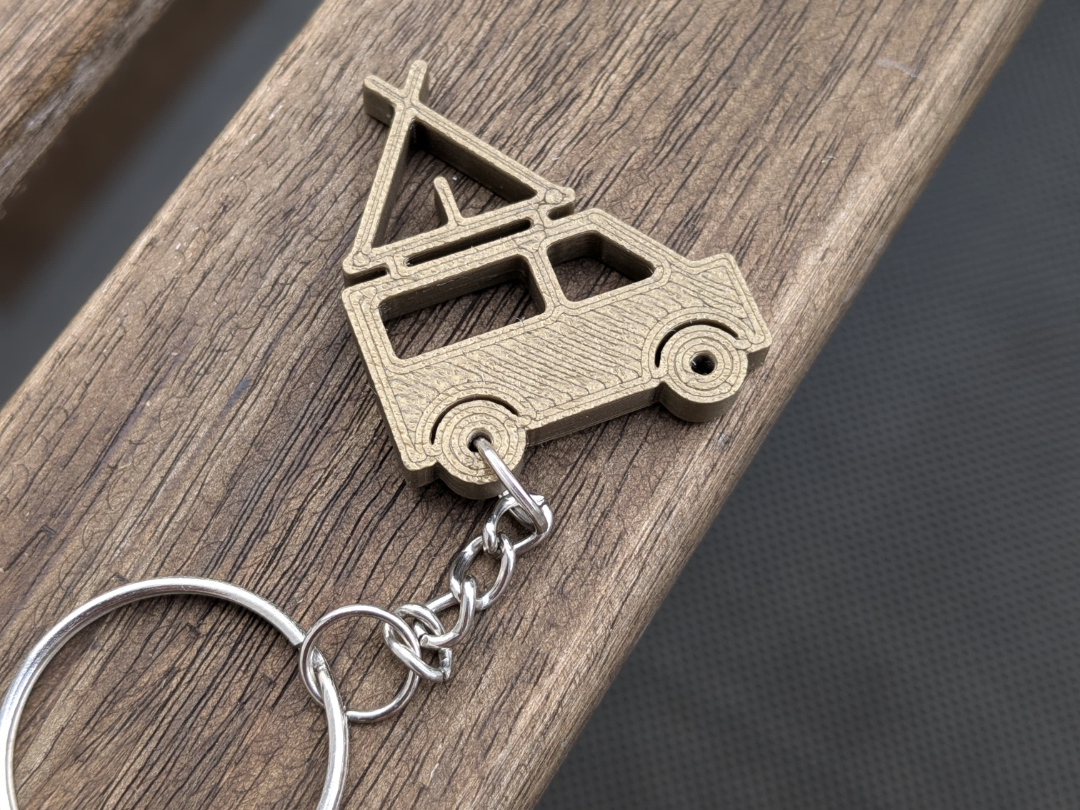 Keychain Rooftop Tent