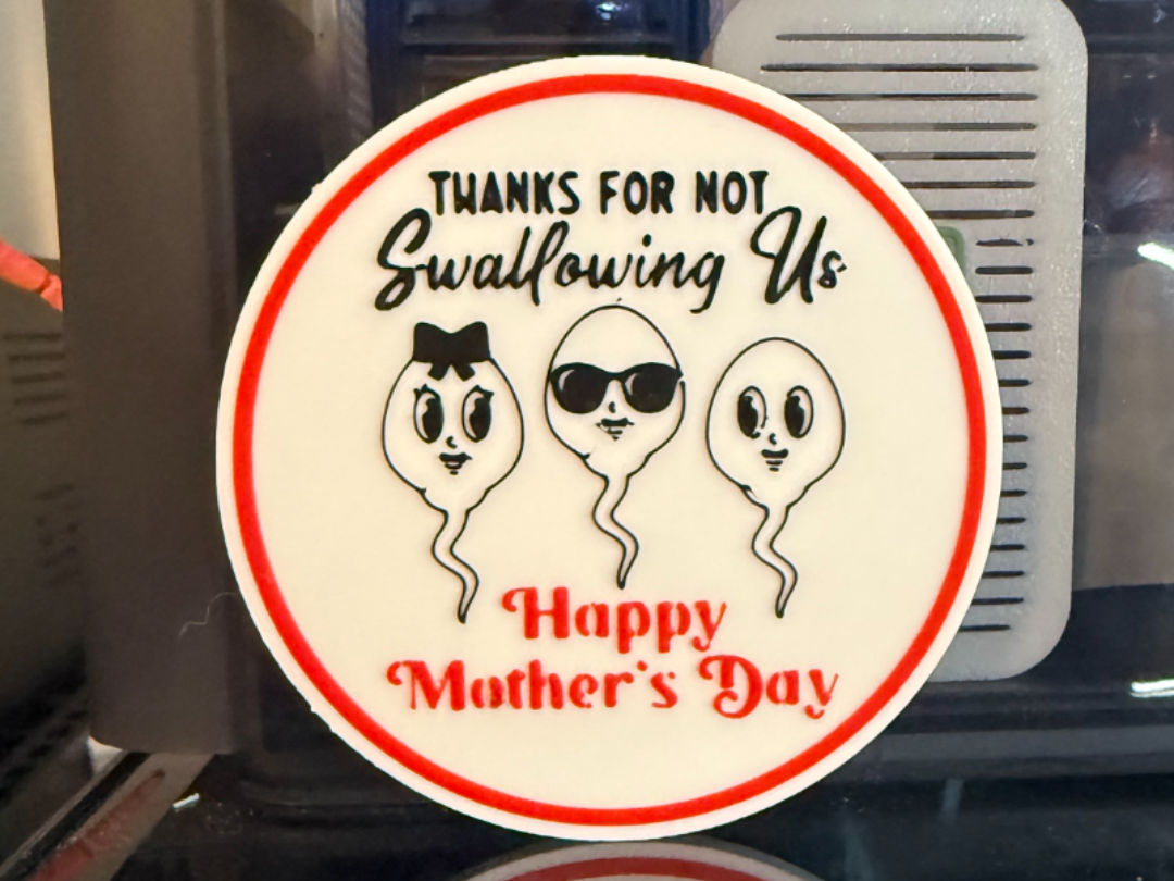 HAPPY MOTHERS DAY GAG GIFT COASTER