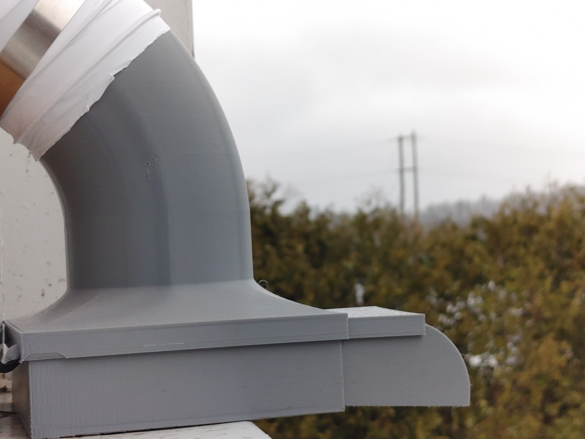 Water-Resistant 120mm Fan Housing (Vent)
