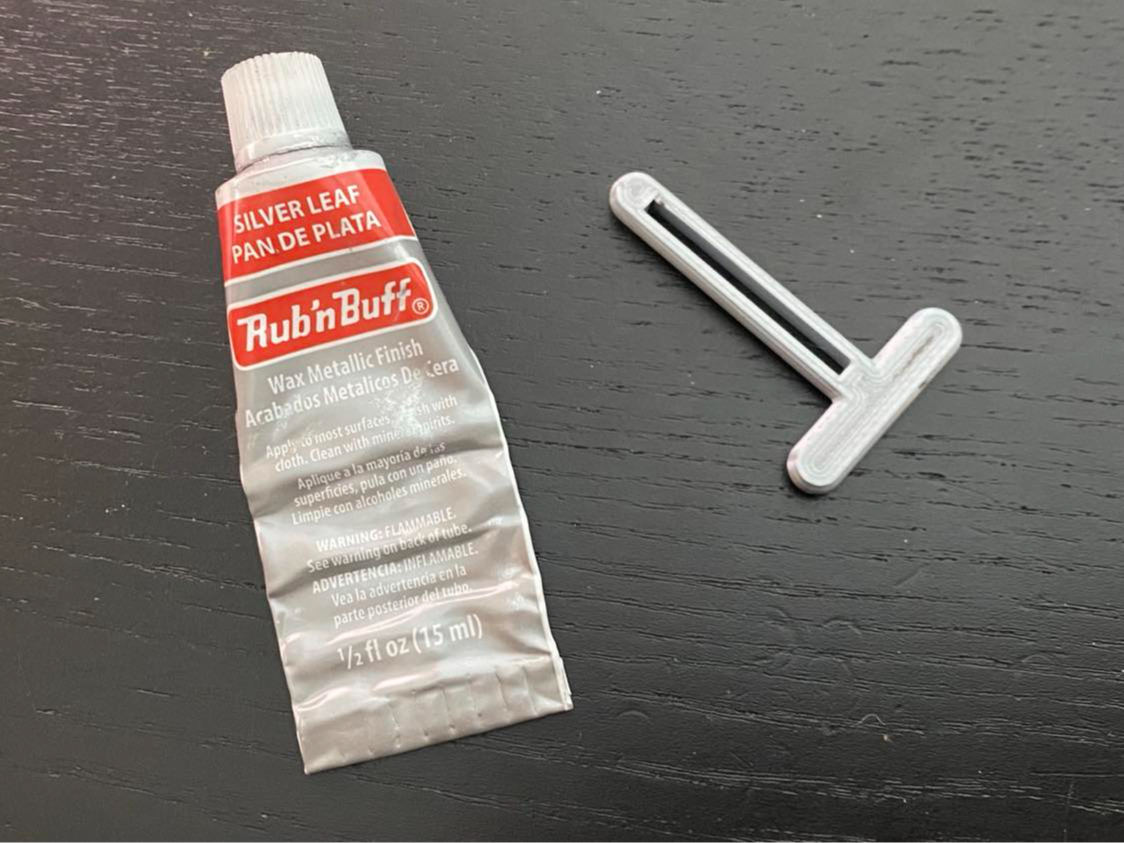 Rub & Buff Small Tube Key - Get Every Drop