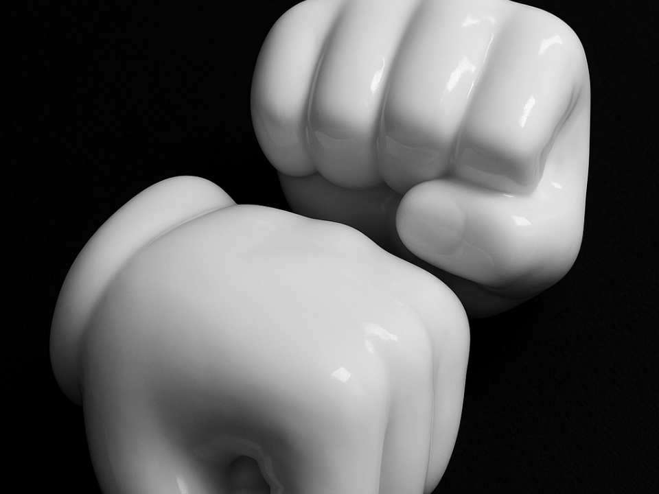 Cartoon hand
