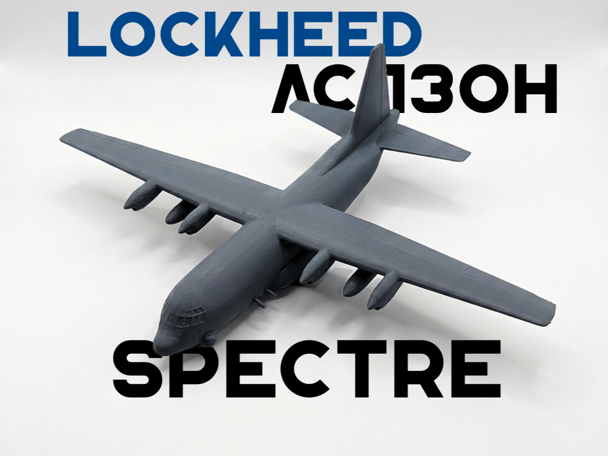AC-130H Spectre 1:144 Scale Model