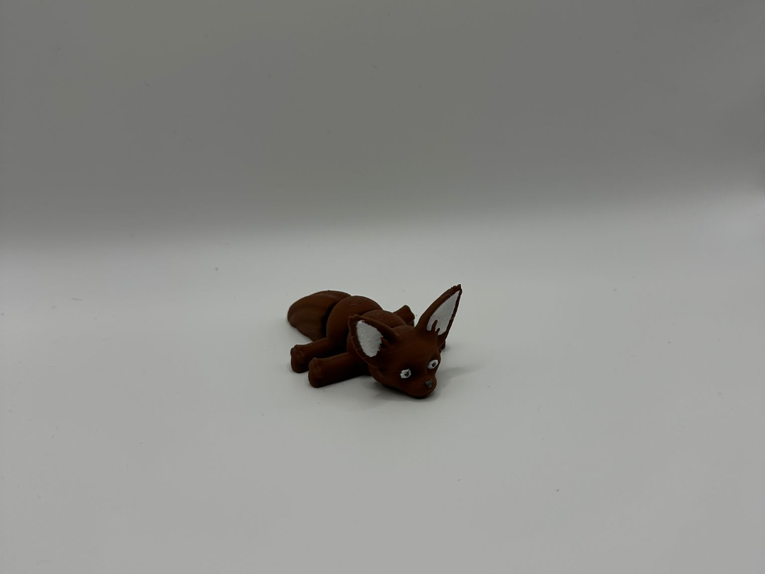 Flexi Fennec Fox – Easy Print, No Supports