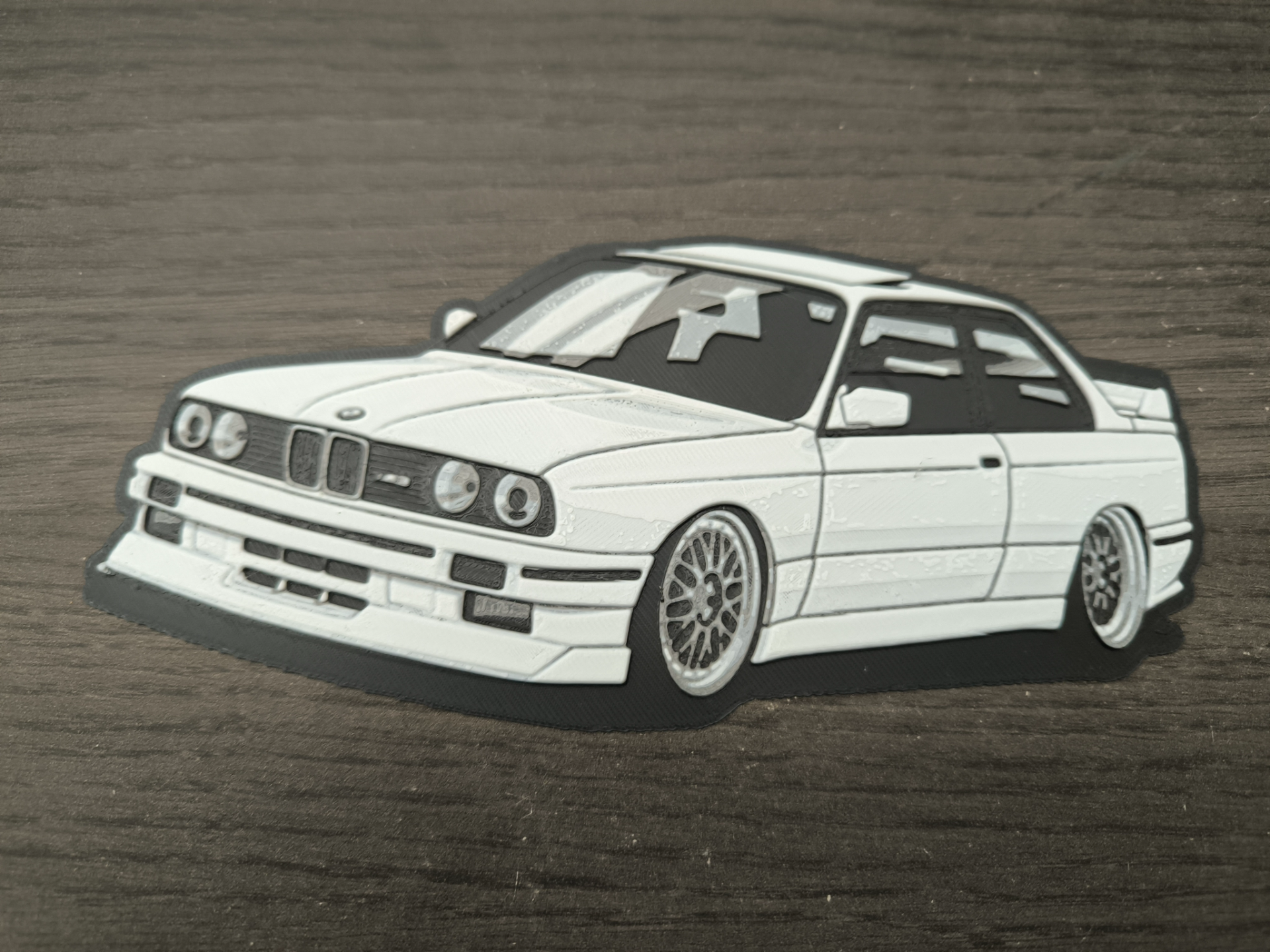 BMW E30 M3 hueforge