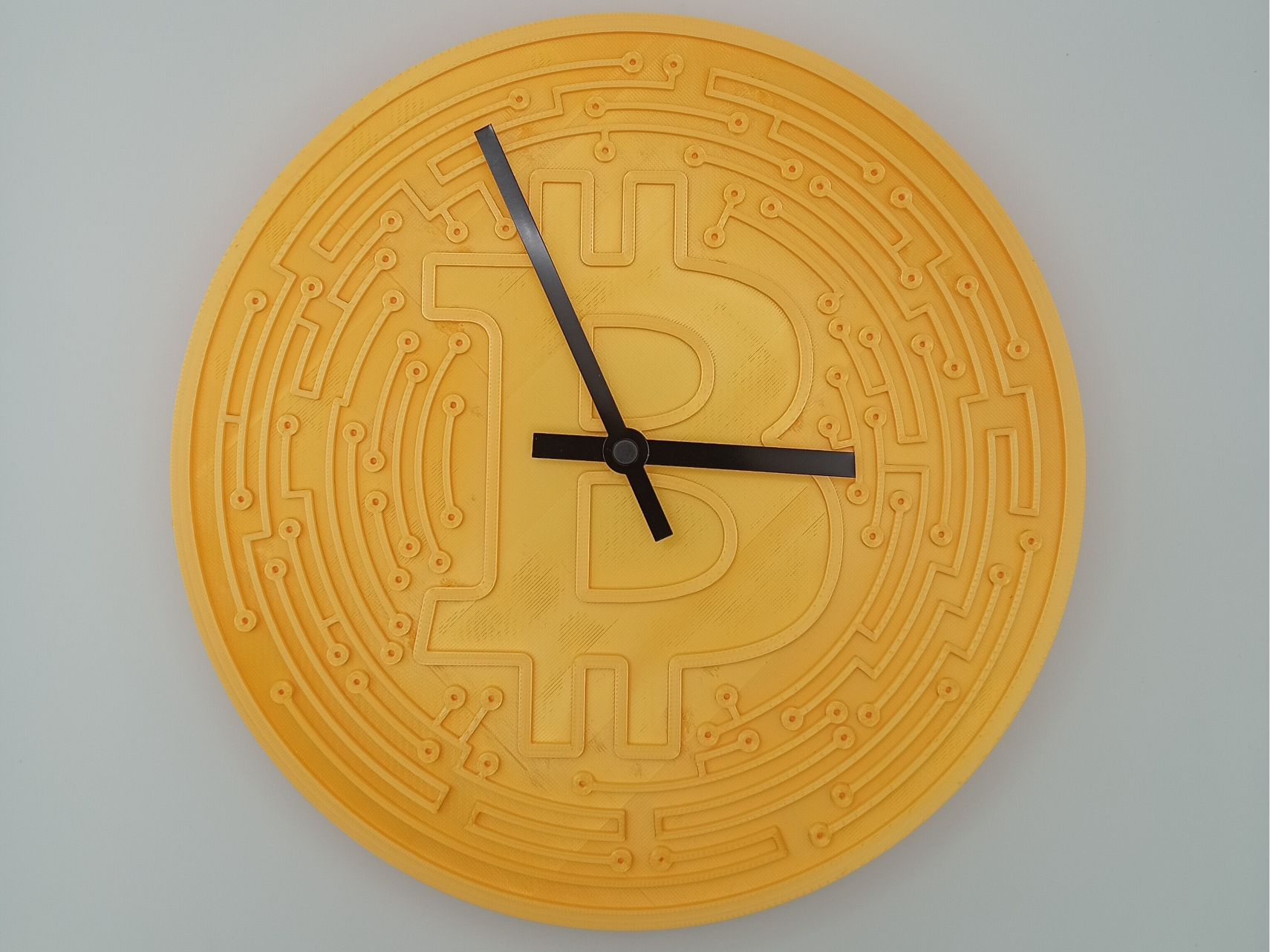 Bitcoin Style - Wall Clock