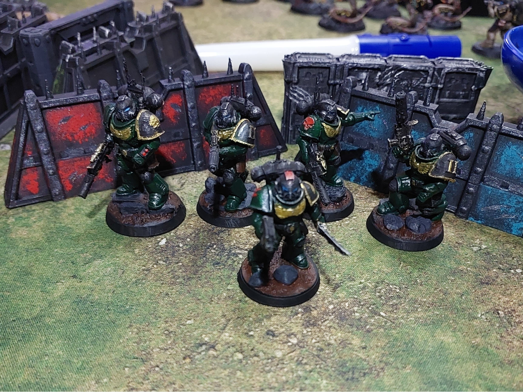 Space warriors that like to infiltrate Squad 3