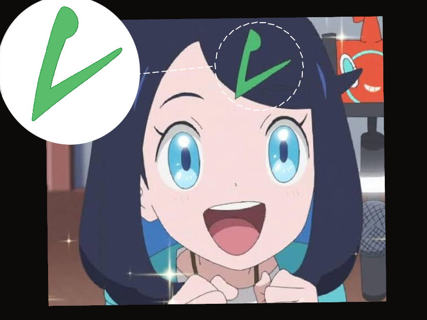 宝可梦地平线liko发夹（鲑女出镜