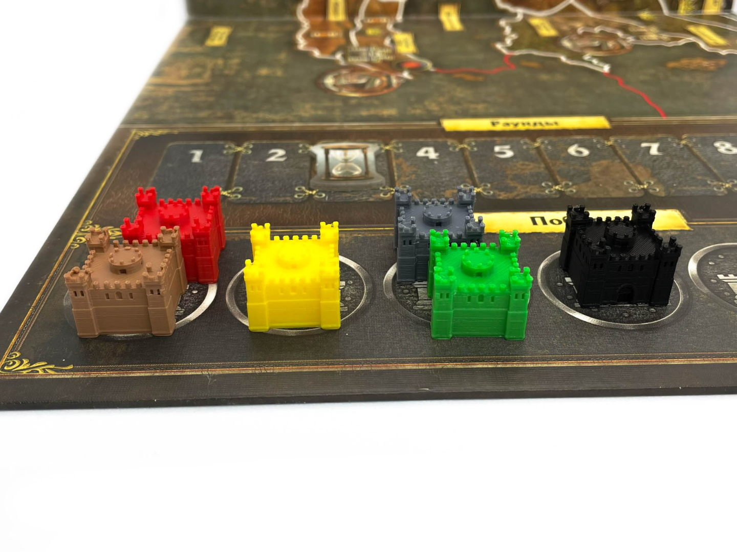 Game Of Thrones Castles and Barrels Tokens
