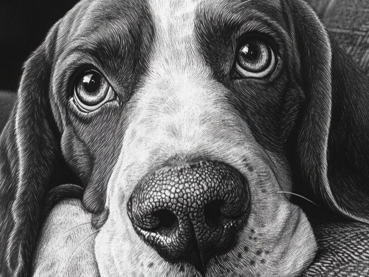 Hueforge Hound Dog