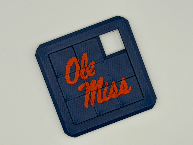 Ole Miss Rebels Sliding Tile Puzzle