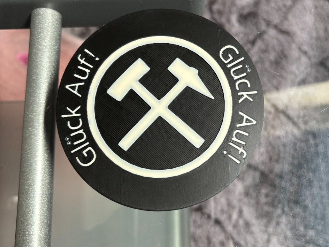 Glück Auf Coaster Untersetzer + Halter Bergbau