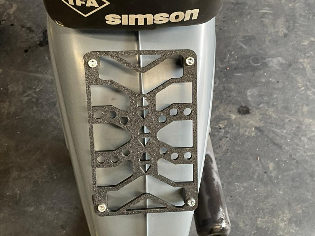 Simson Schwalbe Gepäckträger "verstärkt"