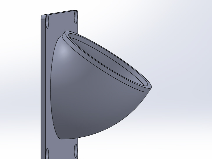 base for 60mm gauses bar halmeter