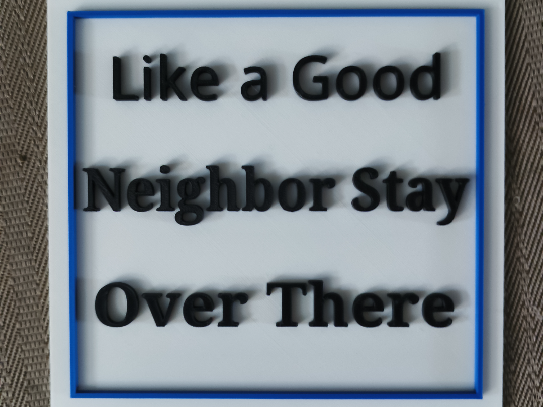 The Unfriendly Neighbor