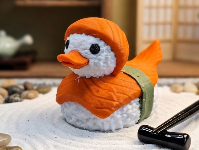 Sushi Duck, Food Duck, Cruise Jeep Duck
