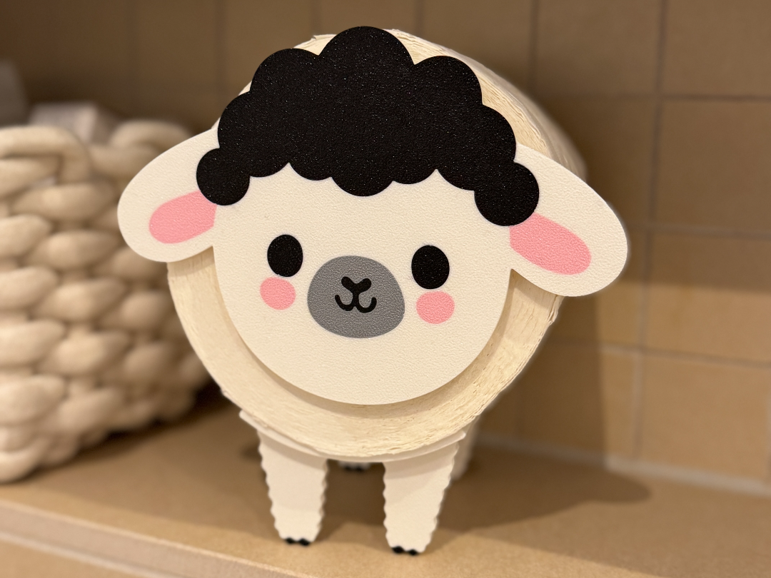 Sheep Toilet Paper Roll Holder