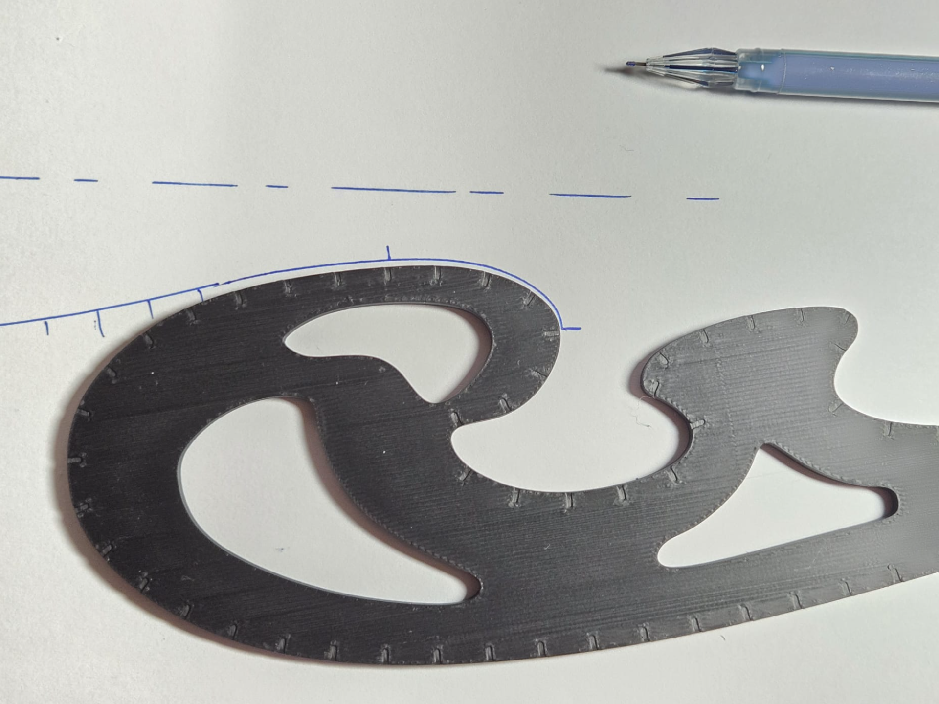 Tailor French Curve with Markers