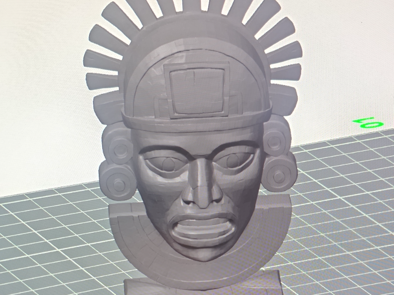 aztec bust