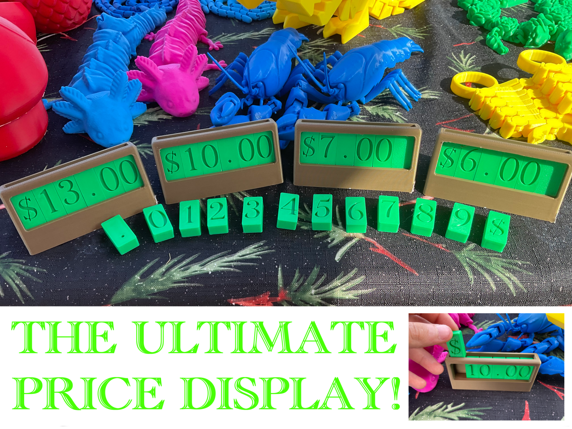 The ultimate booth price display