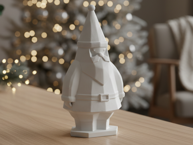 Low Poly Santa Claus