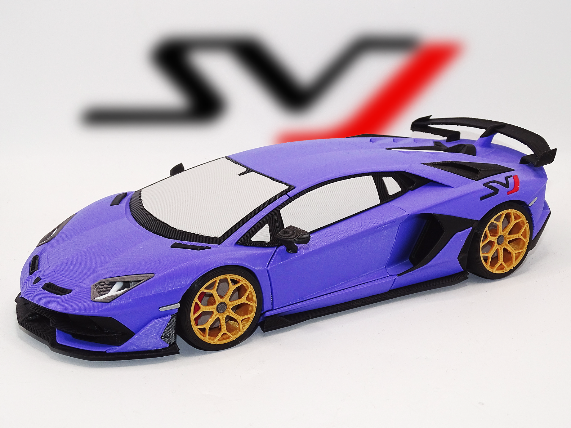 Lamborghini Aventador SVJ w/Steering 1:19