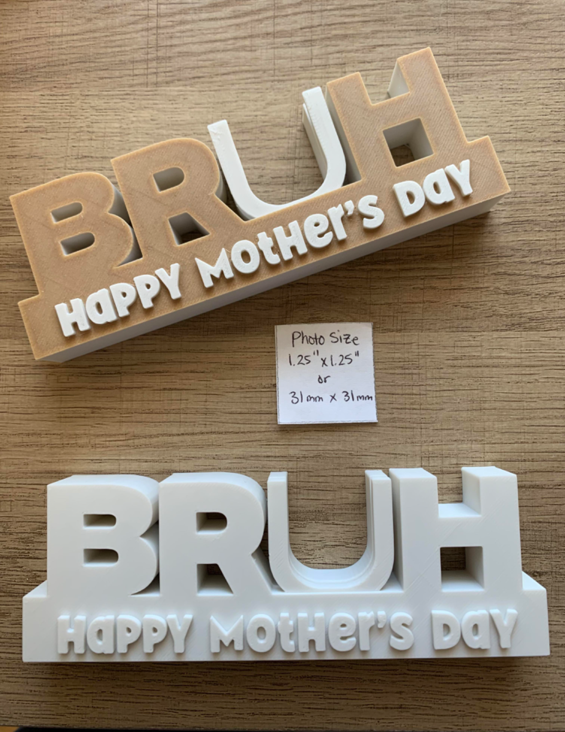Bruh Mothers Day Frame