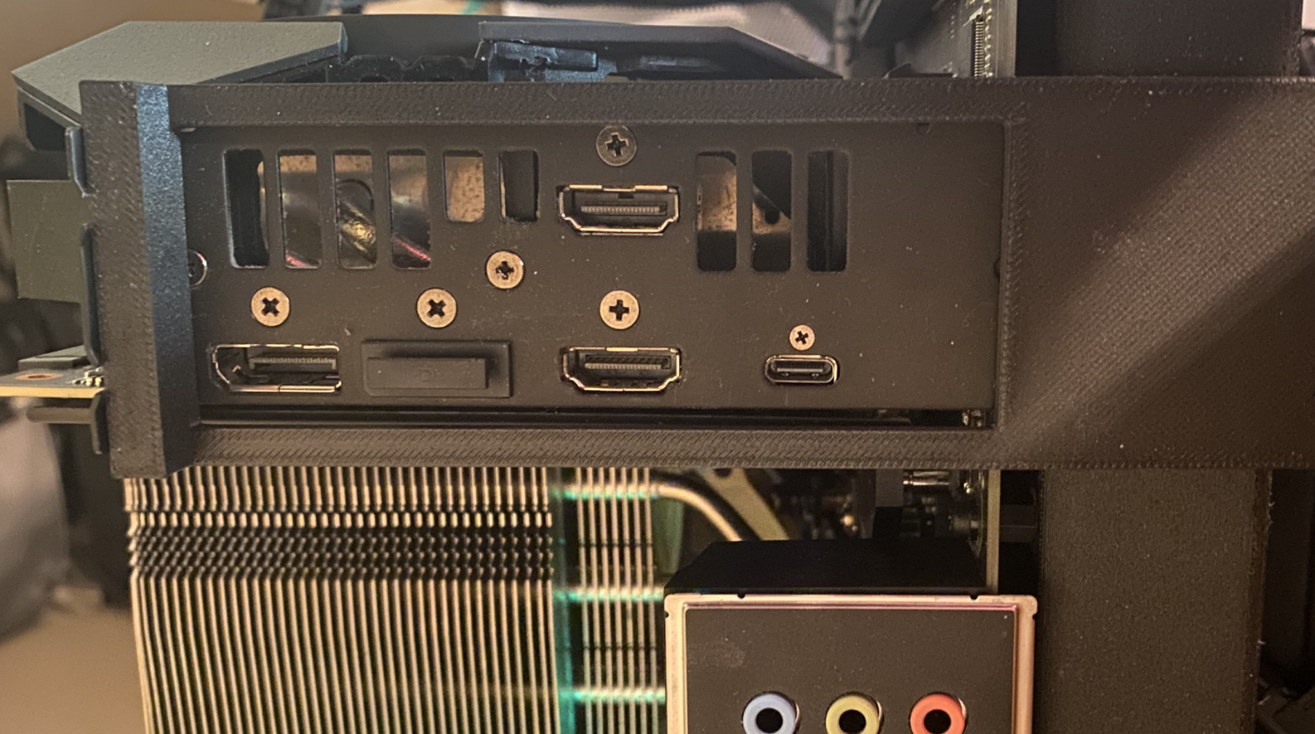 GPU Support for ATX Open PC Frame