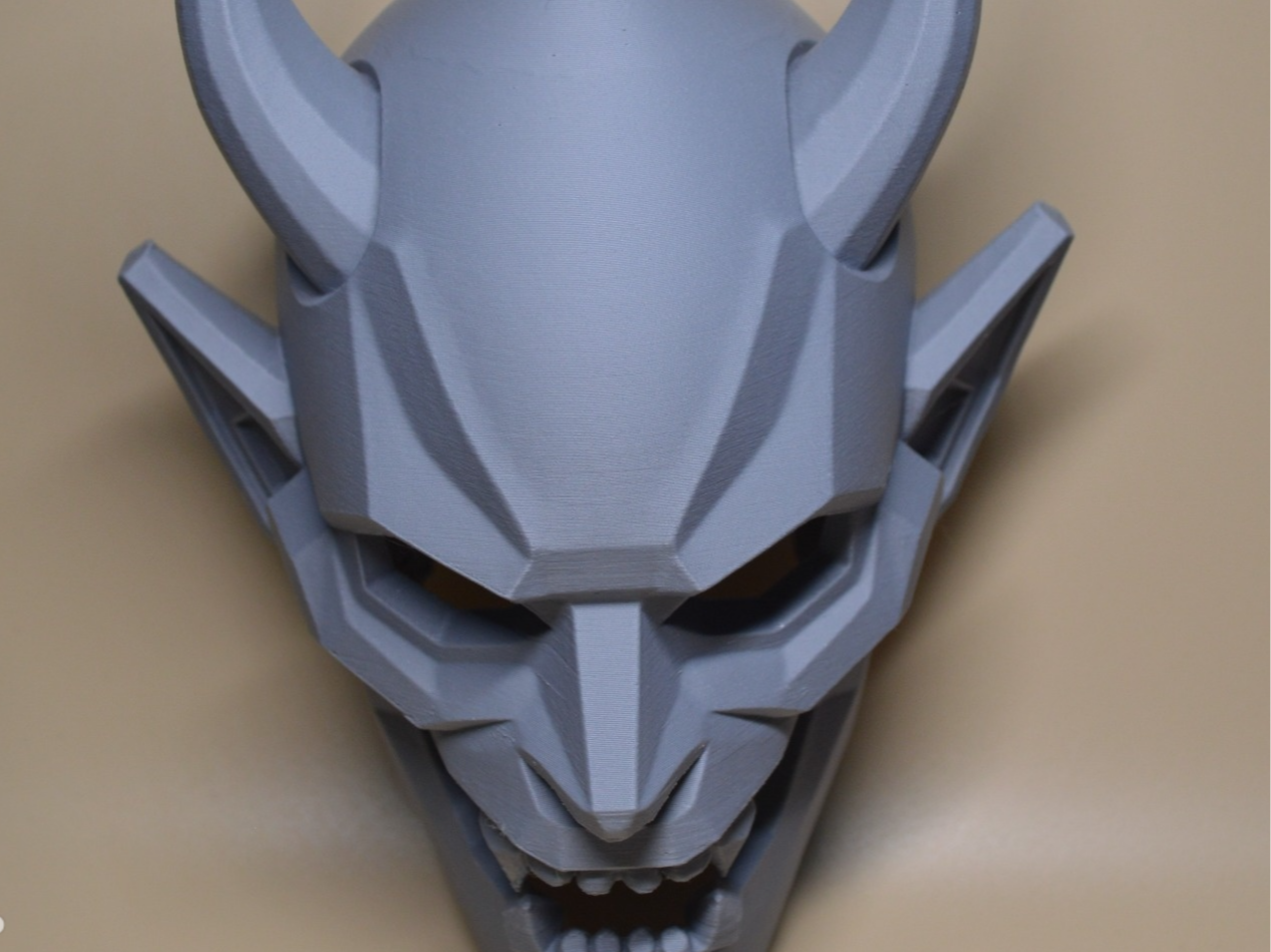 Oni mask Green goblin inspired