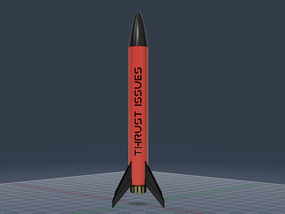 Mid-Power Model Rocket - Thrust Issues