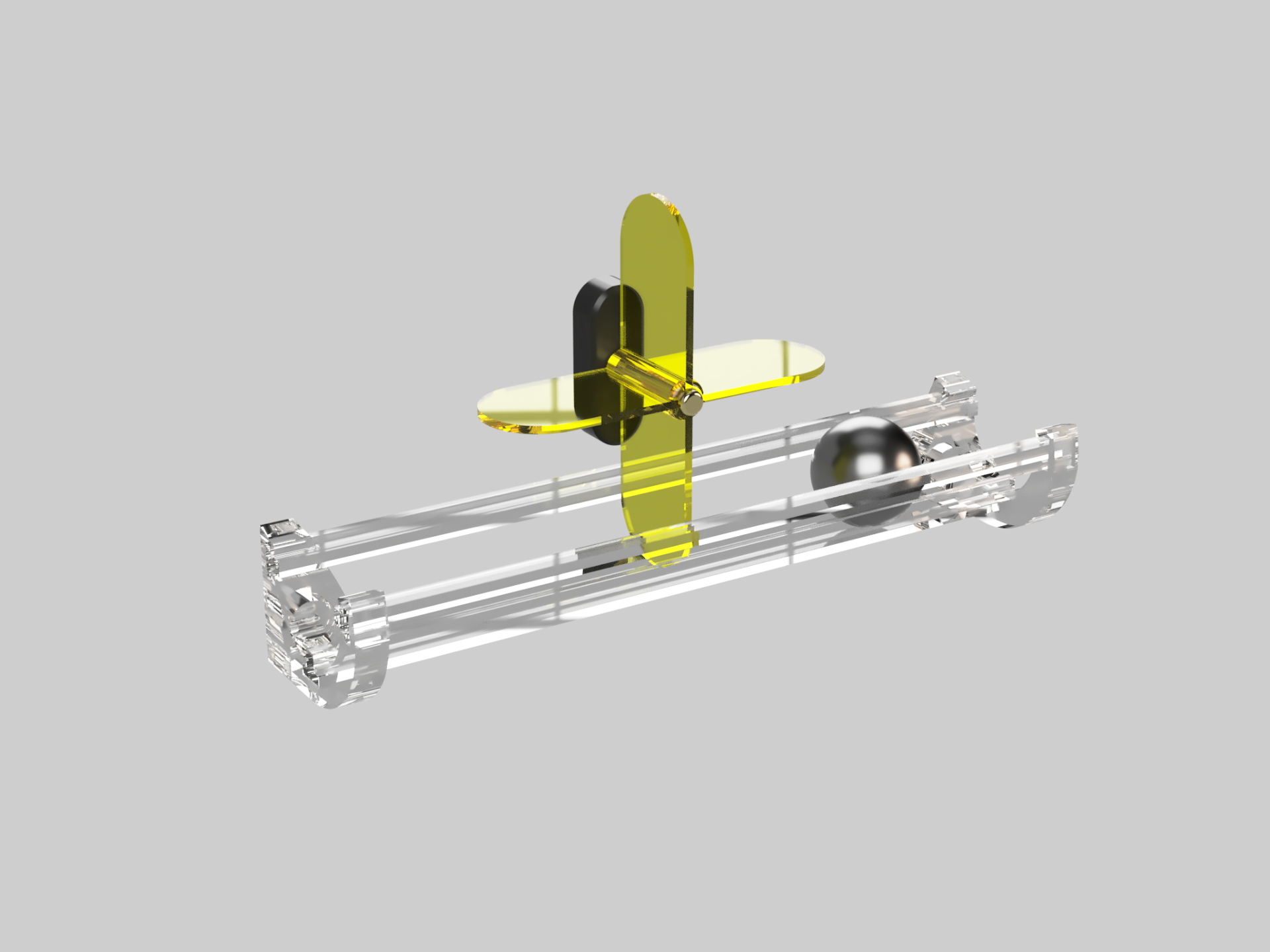 Propeller [Steel Ball Track on Magnets]