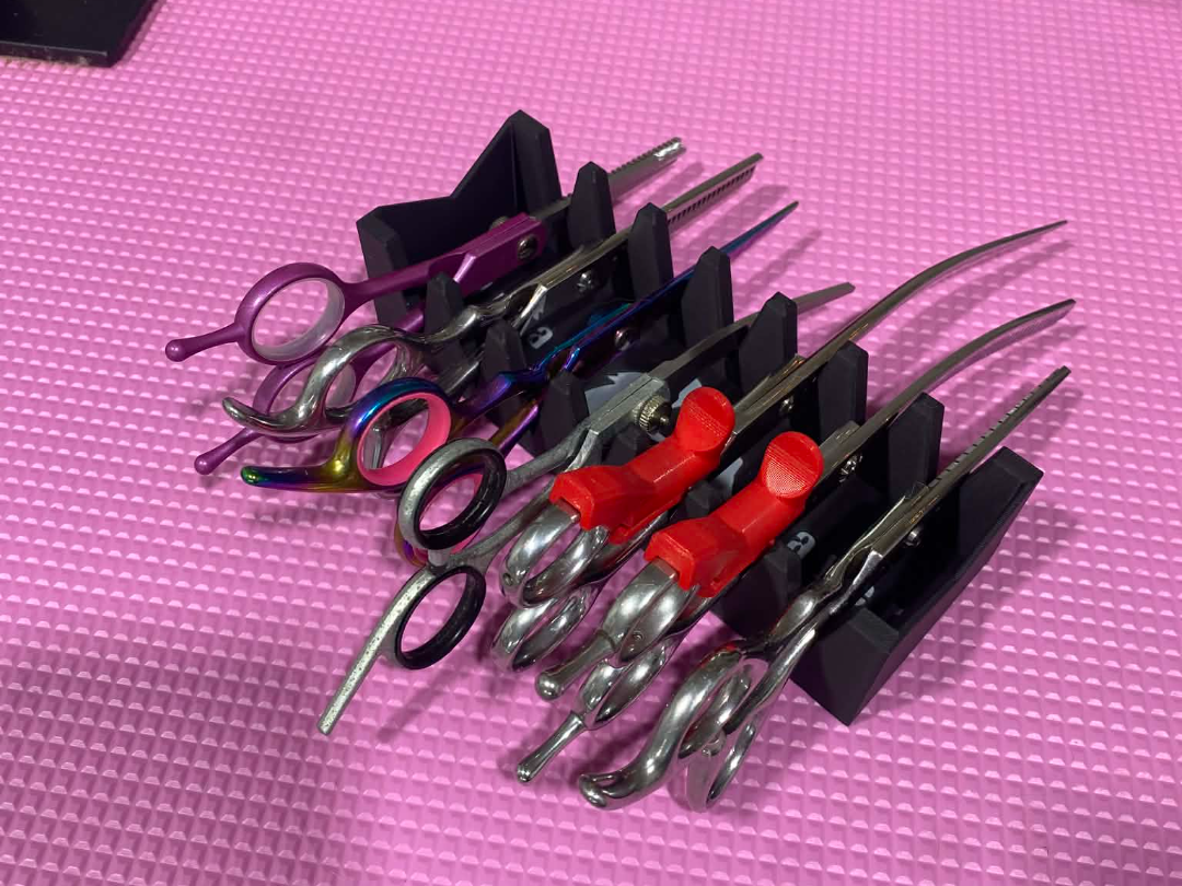 Dog Grooming Scissor Holder 7-Slot