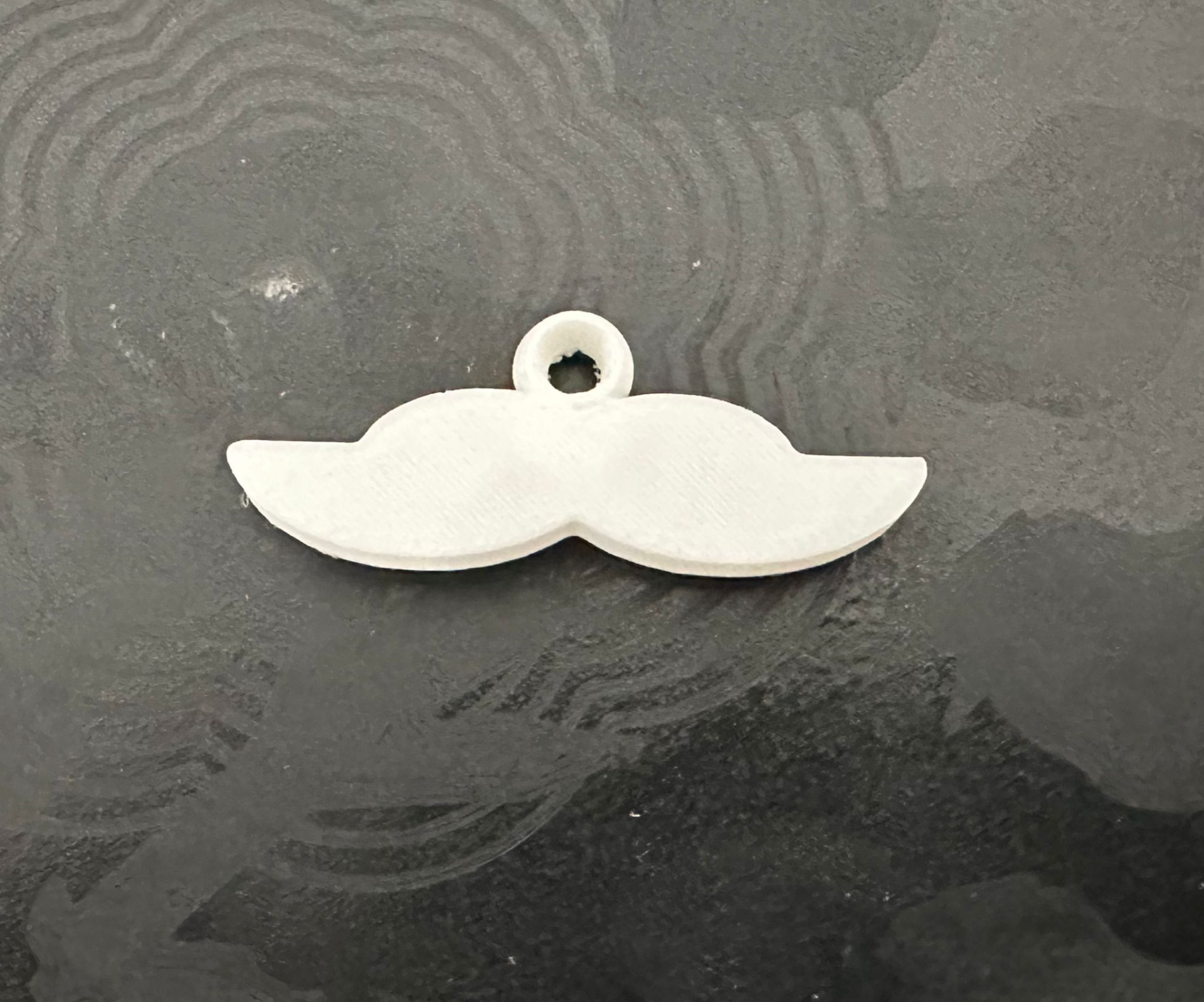 Moustache Keychain
