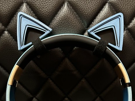 Universal headphone multicolor cat ears removable