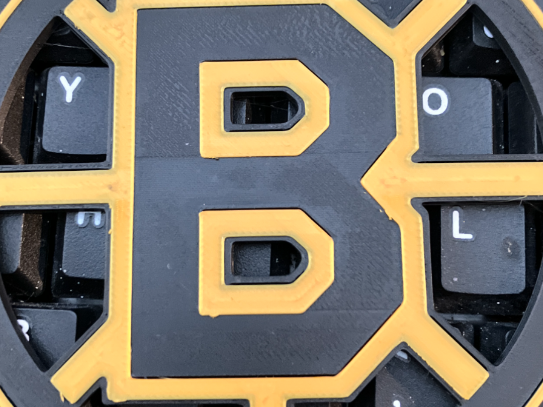 Boston Bruins drink coaster