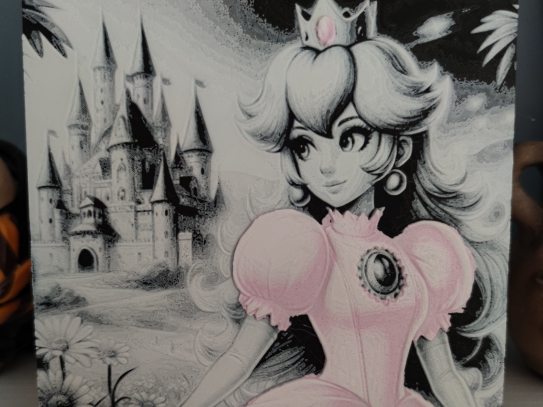 Hueforge Princess Peach