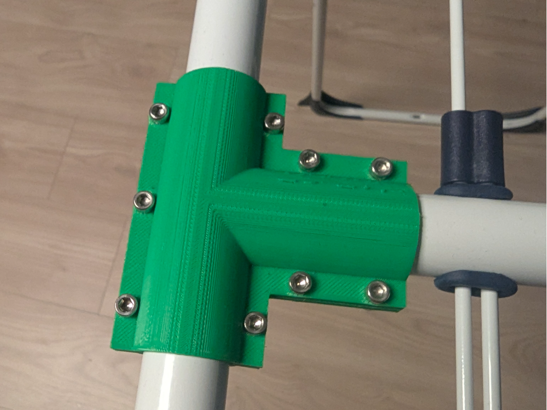 T-Verbinder für 20,5 mm Rohre