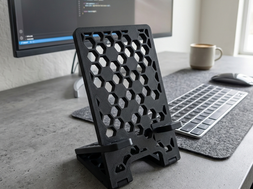 Smartphone Halter faltbar print in place