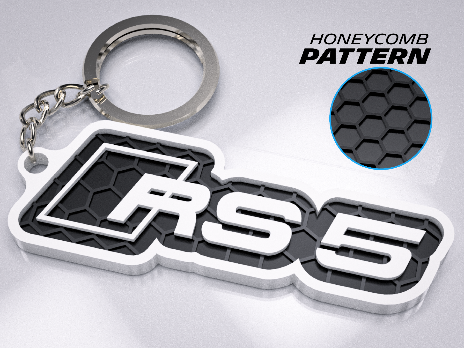 Audi RS5 Keychain