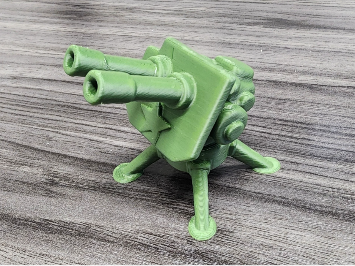 Green Army Toy Solider Missel Launcher Gun Battle