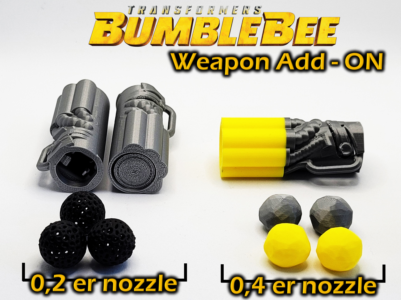 Bumblebee  / Weapon Add-On / full working